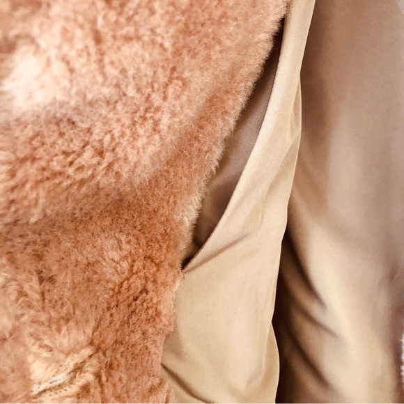 btq Bazhane wool/alpaca blend Teddy double breast coat size US M Ukraine size 46 - Picture 6 of 12